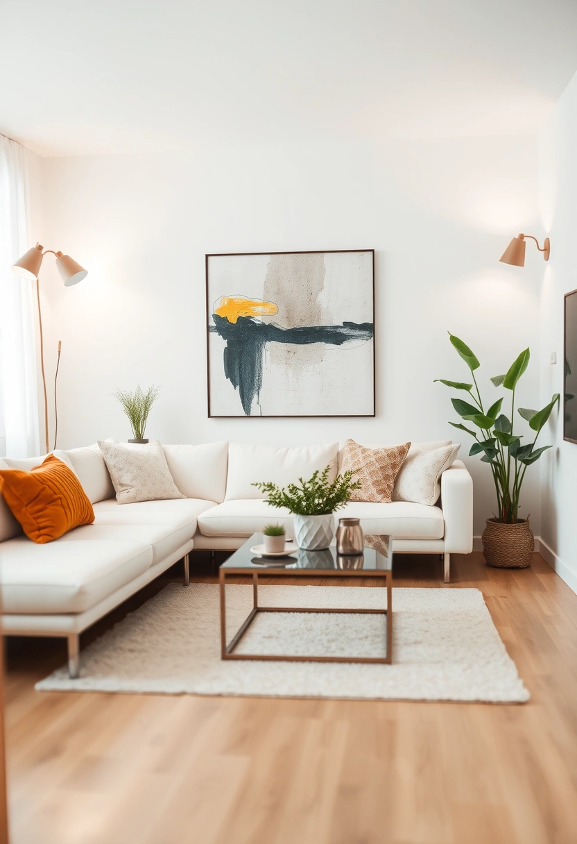 como decorar una sala pequena 19