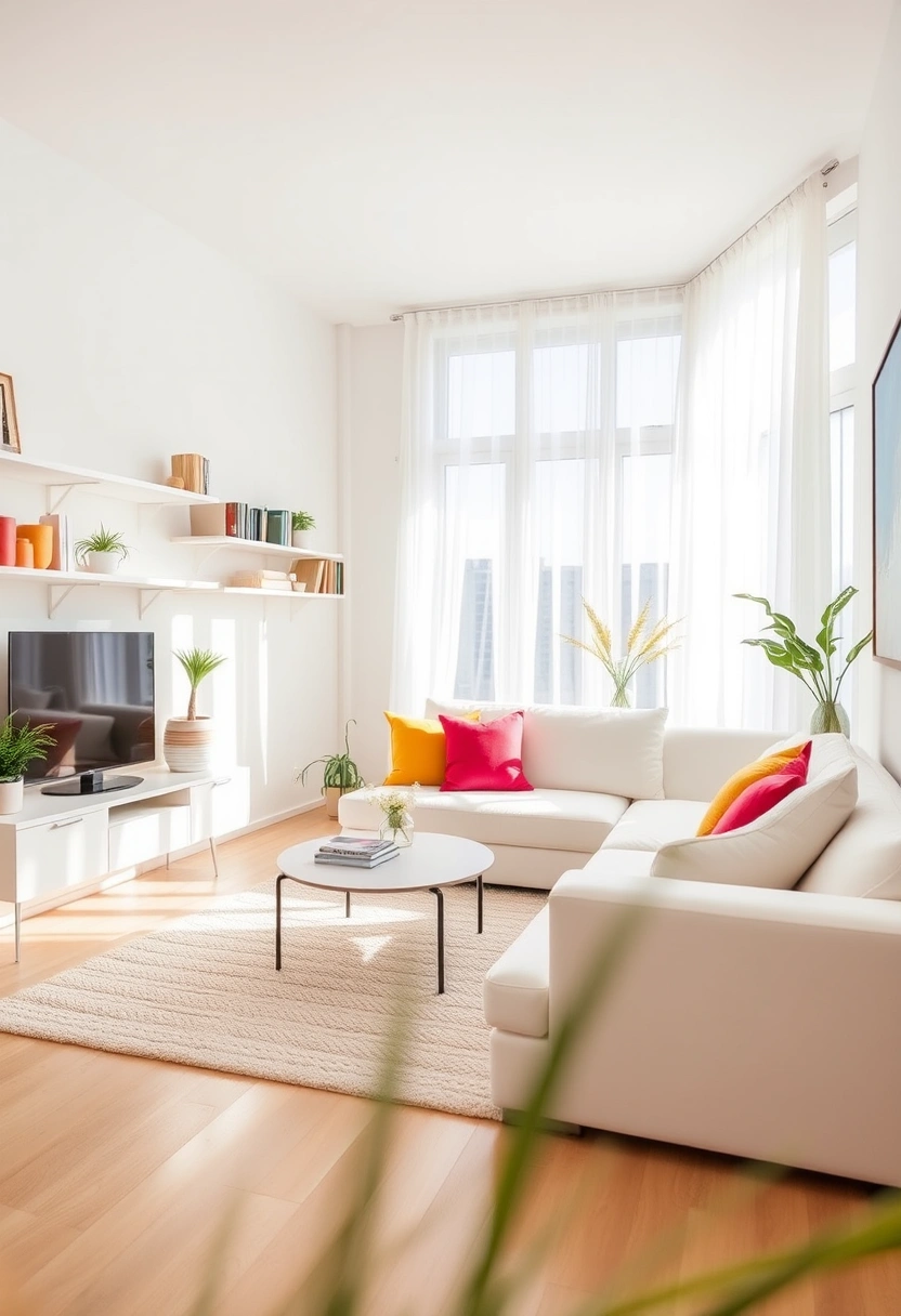 como decorar una sala pequena 8