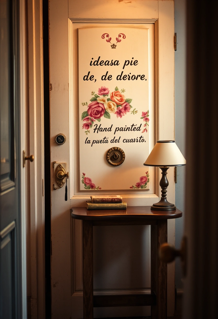 ideas para decorar la puerta del cuarto 11