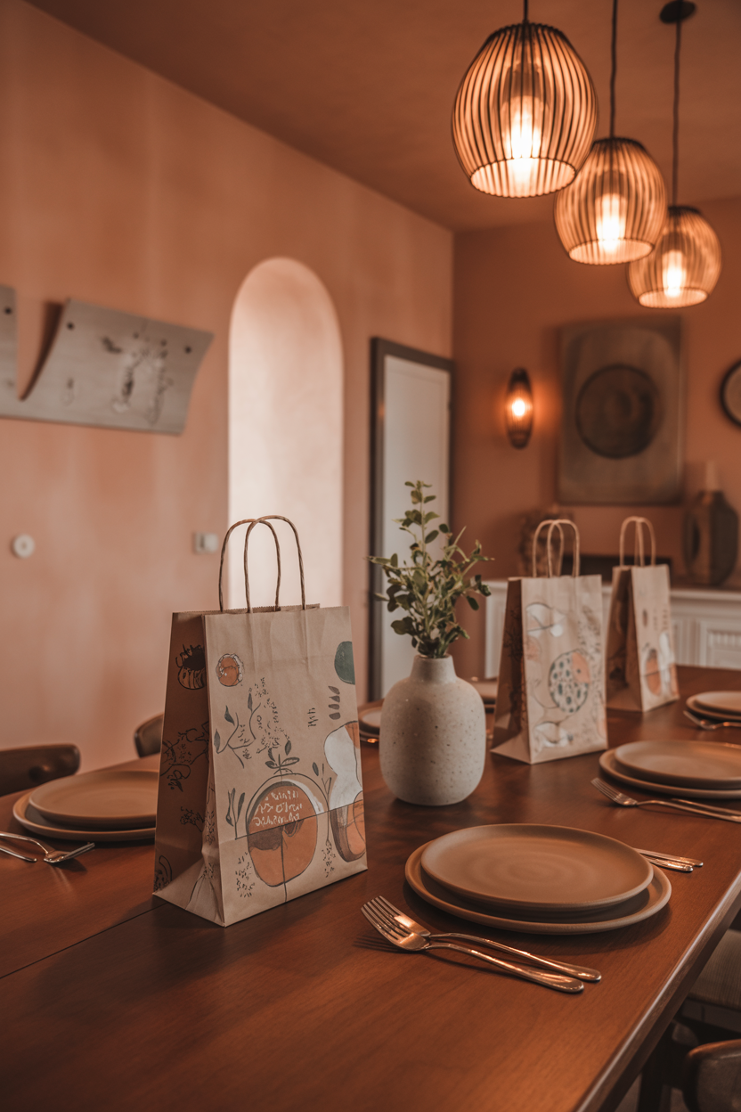 Ideas Para Decorar Bolsas De Papel Para Regalo 7