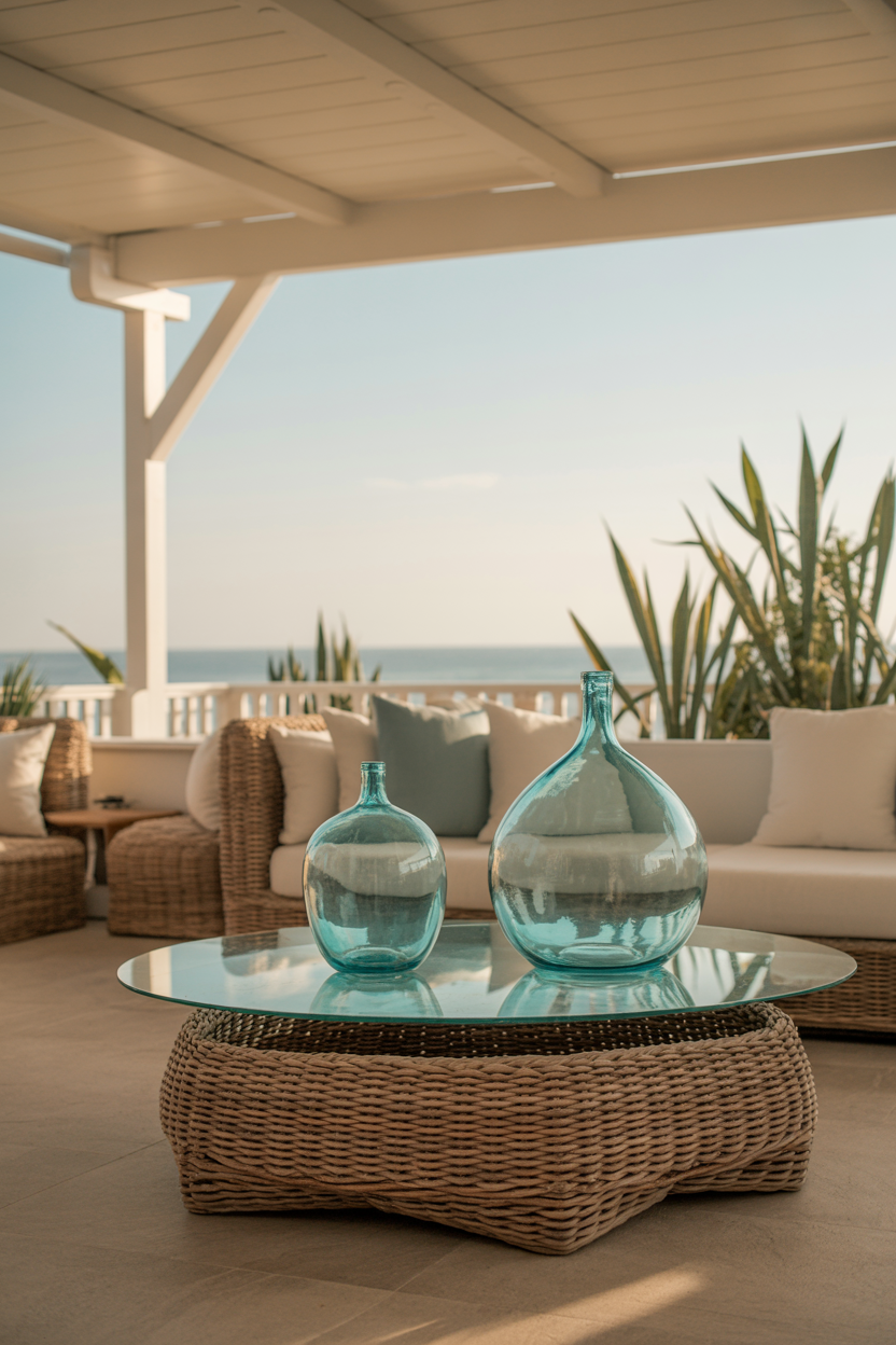 Ideas Para Decorar Botellas De Vidrio Para Centro De Mesa 11