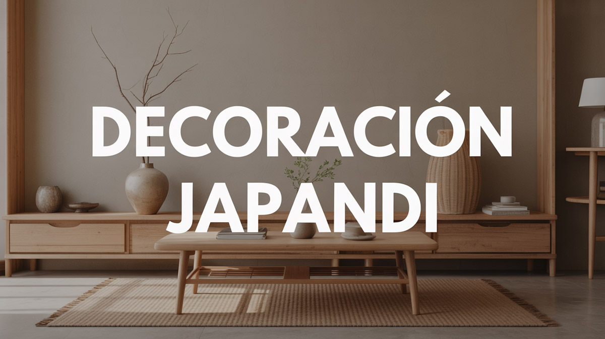 Decoración japandi