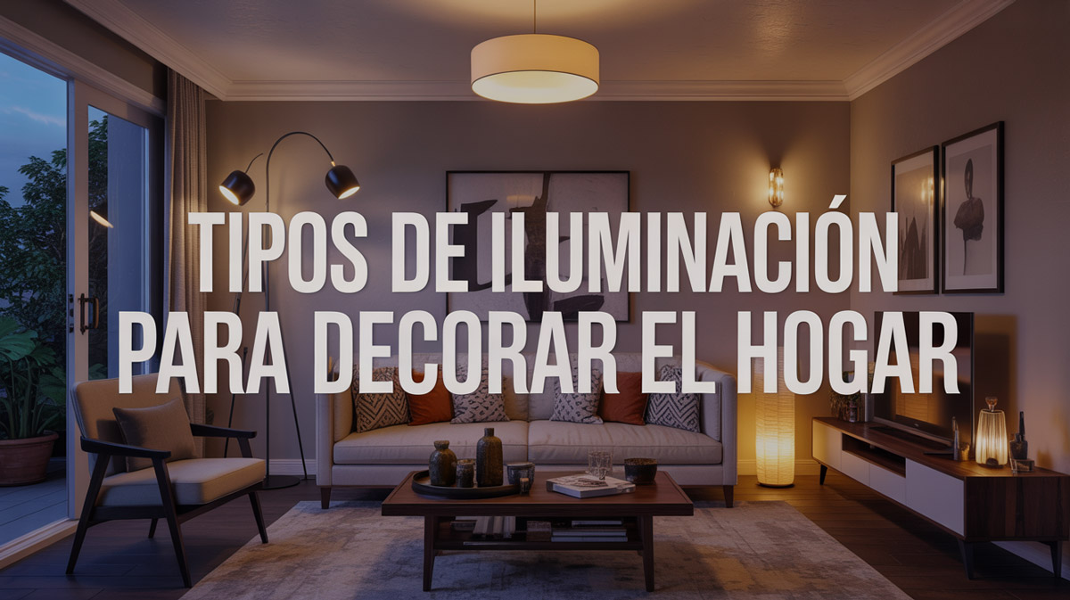 Tipos de iluminación para decorar cada ambiente del hogar